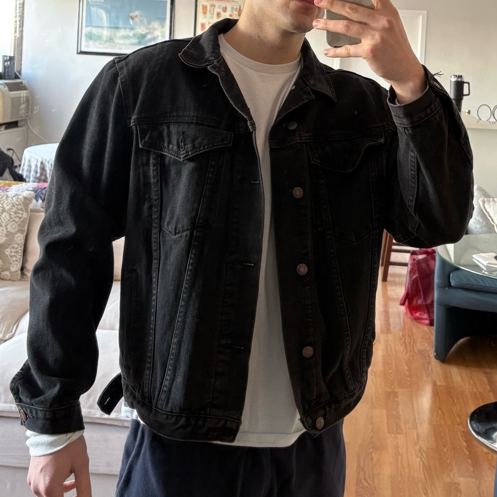 Black Denim Jacket